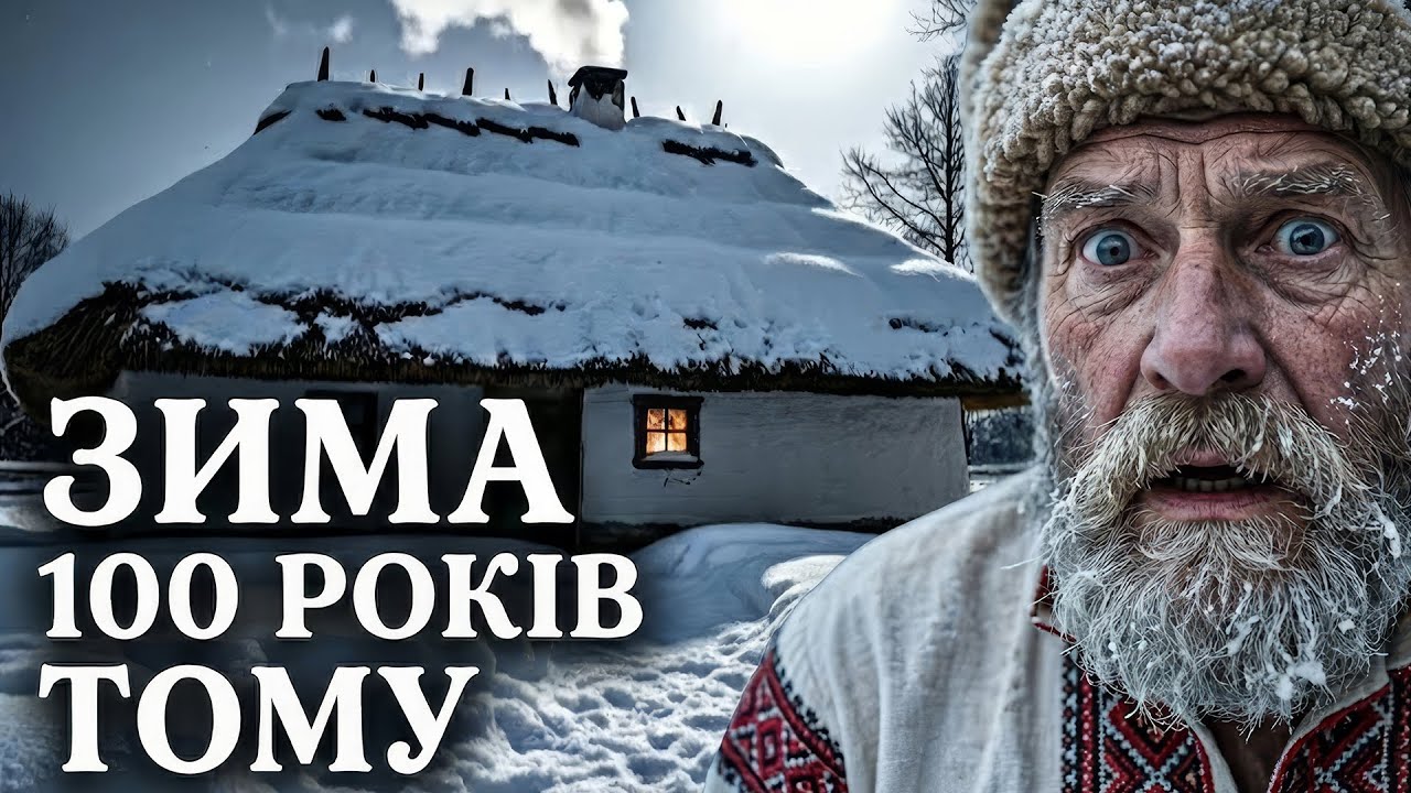 ЯК НАСПРАВДІ ВИЖИВАЛИ УКРАЇНЦІ ВЗИМКУ 100 РОКІВ ТОМУ? | ЗИМА БЕЗ СВІТЛА І ТЕПЛА