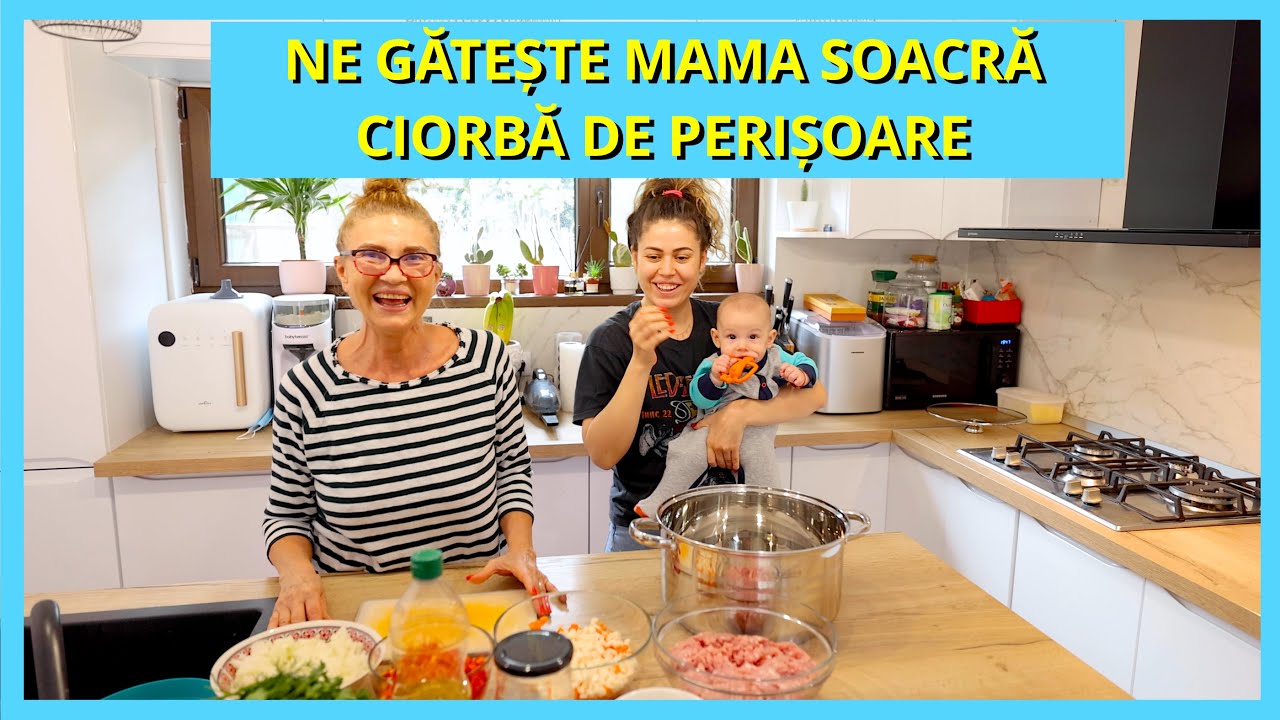 REȚETA DE CIORBĂ DE PERIȘOARE A MAMEI SOACRE! (MAGIE CURATĂ!)