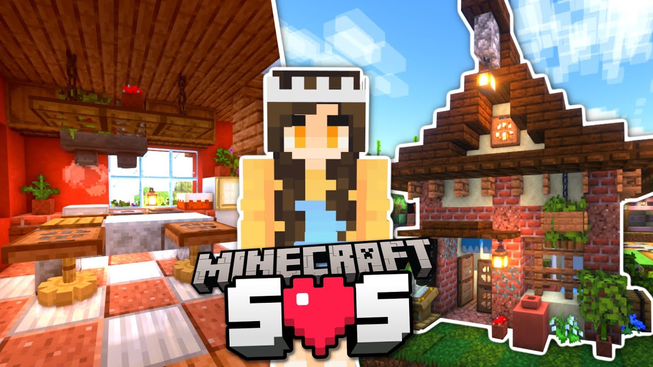 STARTING A DECORATING BUSINESS | Minecraft SOS Hardcore SMP 3