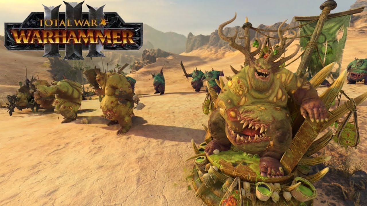 Imperium VS Nurgle ⚔️ Total War: Warhammer 3 Cinematic Battle deutsch