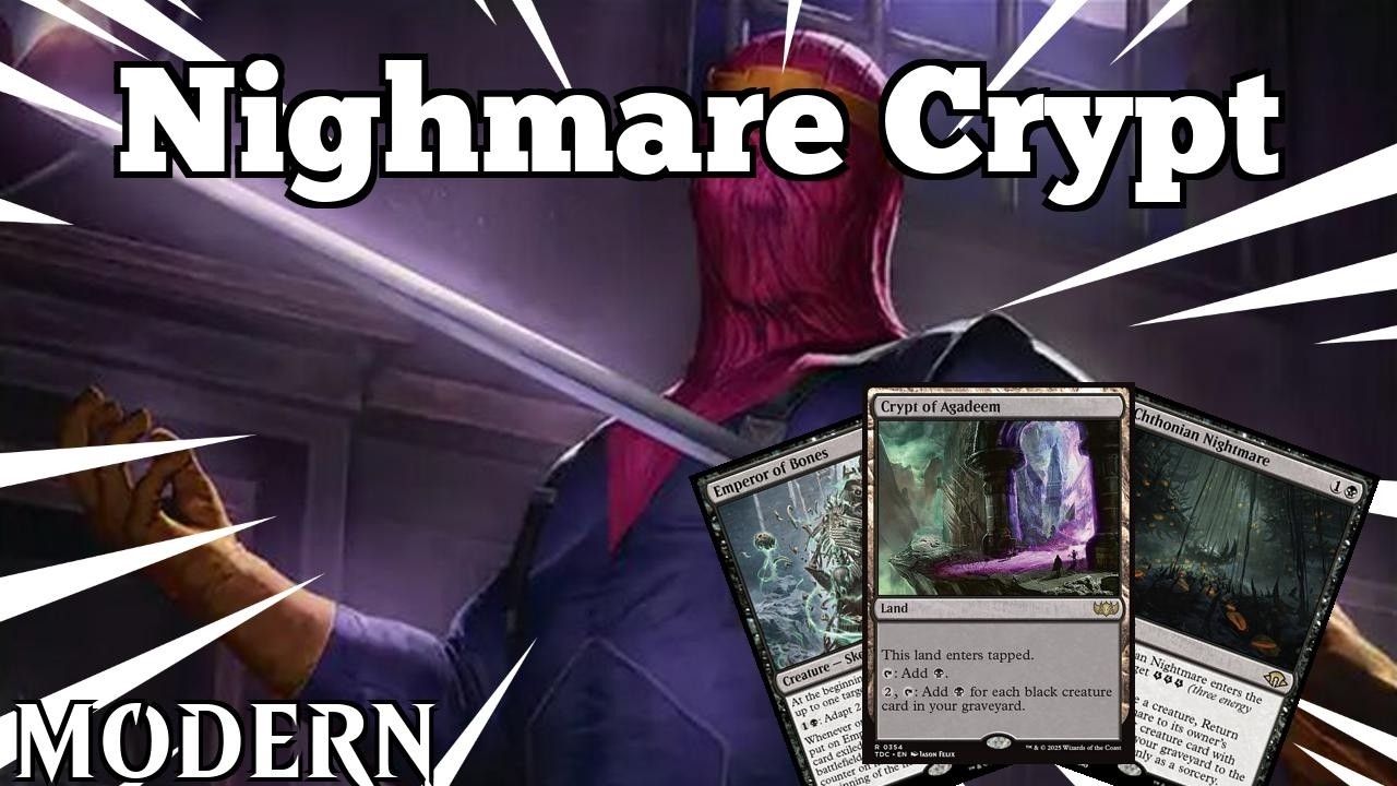 Zemo & Agadeem are HUGE Mana Cheating Machines | Nighmare Crypt | Modern