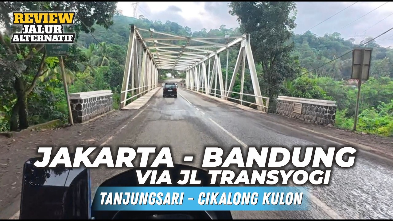 UPDATE KONDISI JALAN TERKINI JALUR ALTERNATIF JAKARTA BANDUNG VIA JALAN TRANSYOGI I PART 2