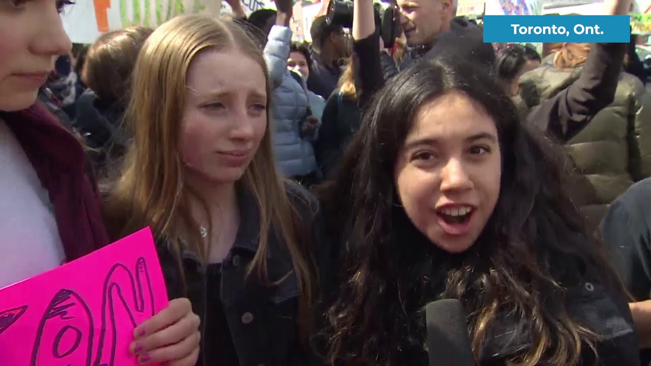 Students protest in Ontario | CBC Kids News