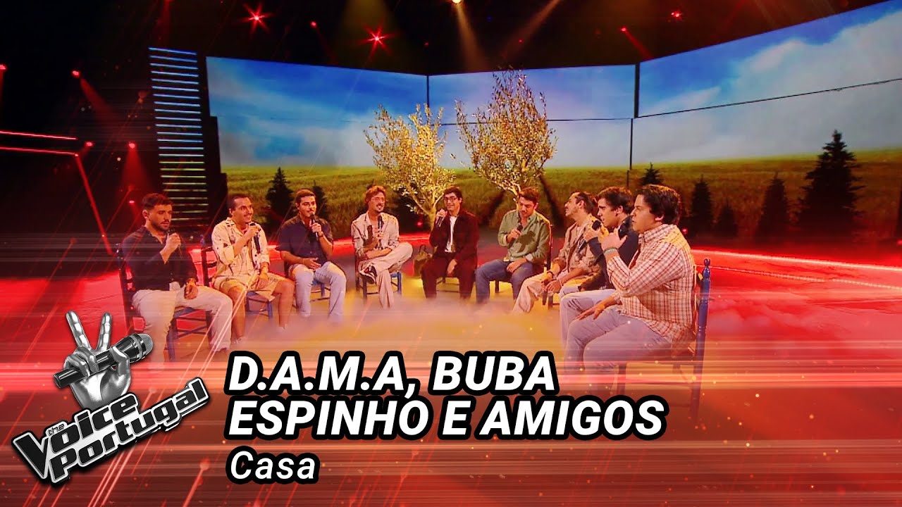 D.A.M.A, Buba Espinho e amigos - "Casa" | Gala de Natal 2022 | The Voice Portugal