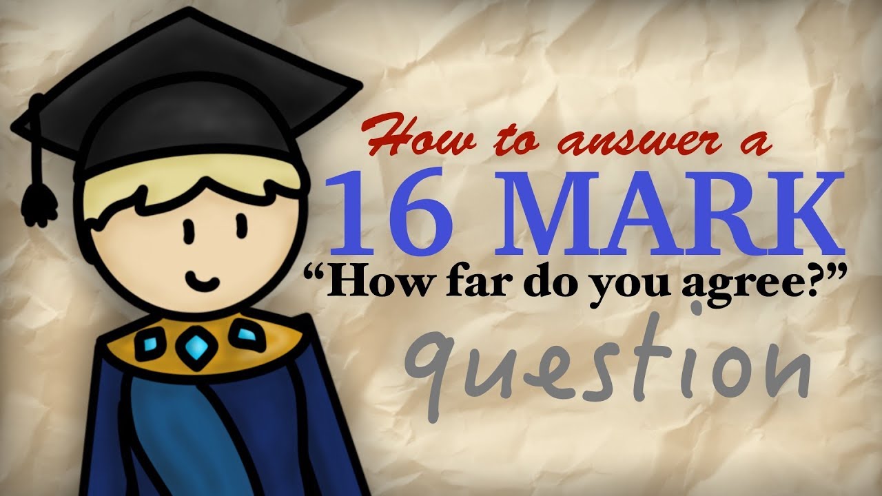 How to answer a 16 mark 'How far do you agree?' Exam Question | Edexcel History GCSE Revision