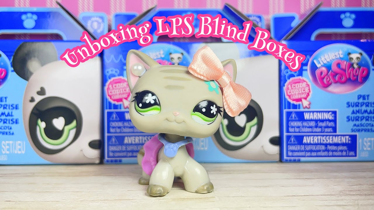 THIS OTTER IS SO CUTE?? Unboxing 3 LPS G7 Series 1 Blind Boxes! || Poppy's Pet Shops
