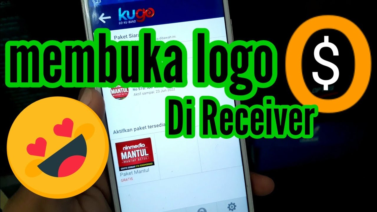 Membuka Logo Dolar di NINMEDIA - Cara Pairing receiver rekomendasi NINMEDIA