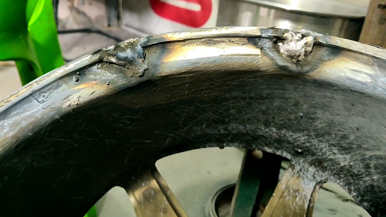 How To Repair Cracked Rim | Welding Alloy Wheel