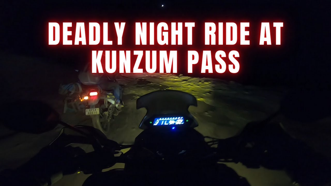 Deadly Night Ride on CB200X | Chandratal to Kunzum Pass | Safar se Suffer Tak | Episode 7 | JSXTREME