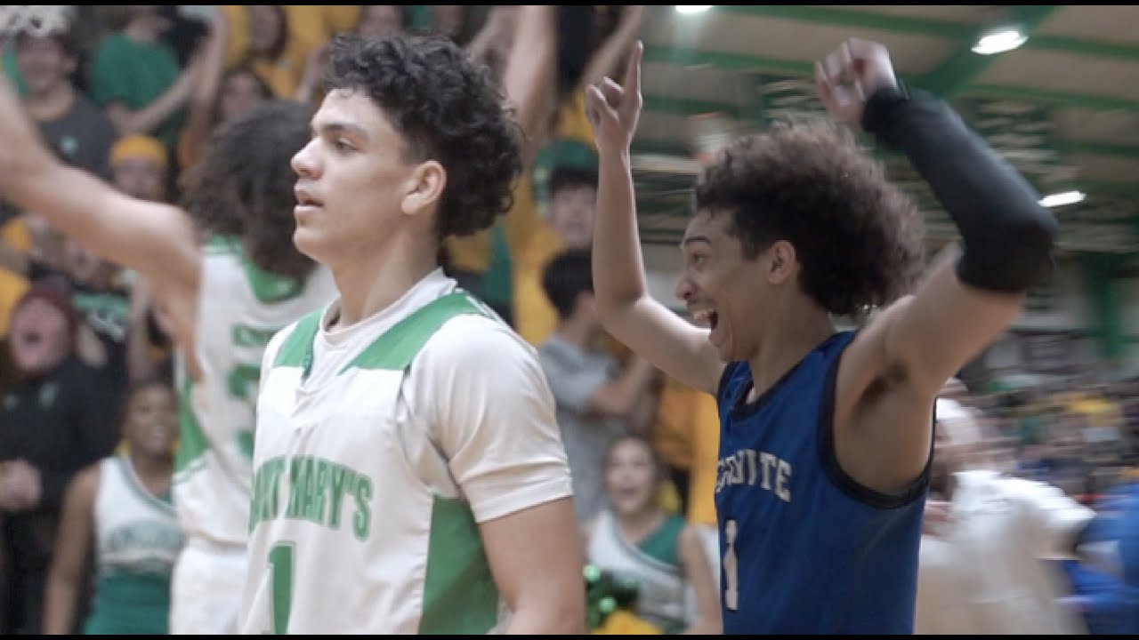 INSANE ENDING TO FINAL 4 GAME!  St Mary's vs. Mesquite Was UNREAL!!