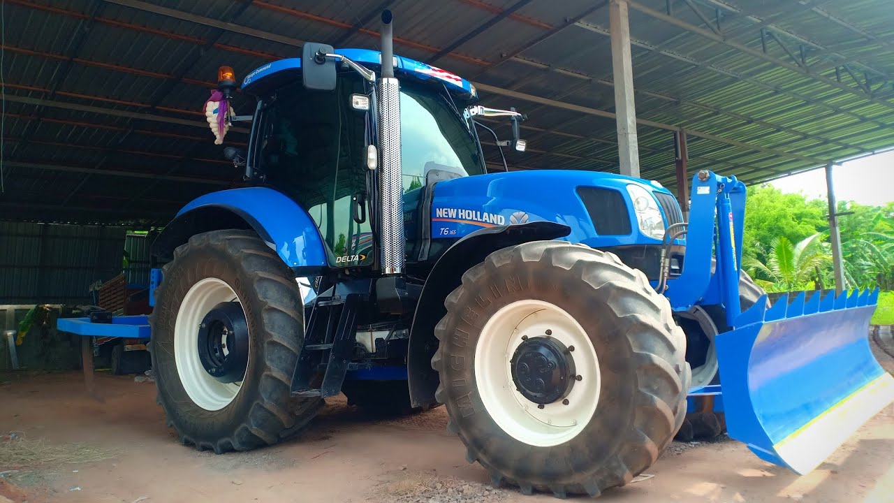 รีวิวรถไถฟอร์ดnew hollandรุ่น 165ใหญ่จริงๆคันนี้