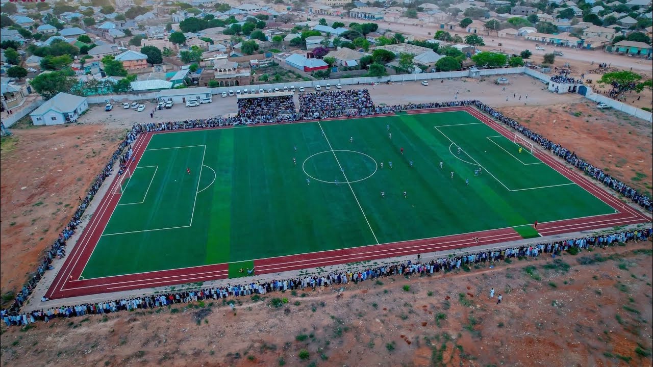 Garoonka Dr Ayuub Stadium Baydhabo oo Tarbuun dheeraad ah u bahan .