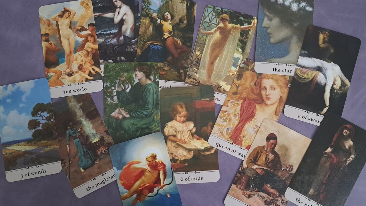 The Art Occultist Tarot flip through