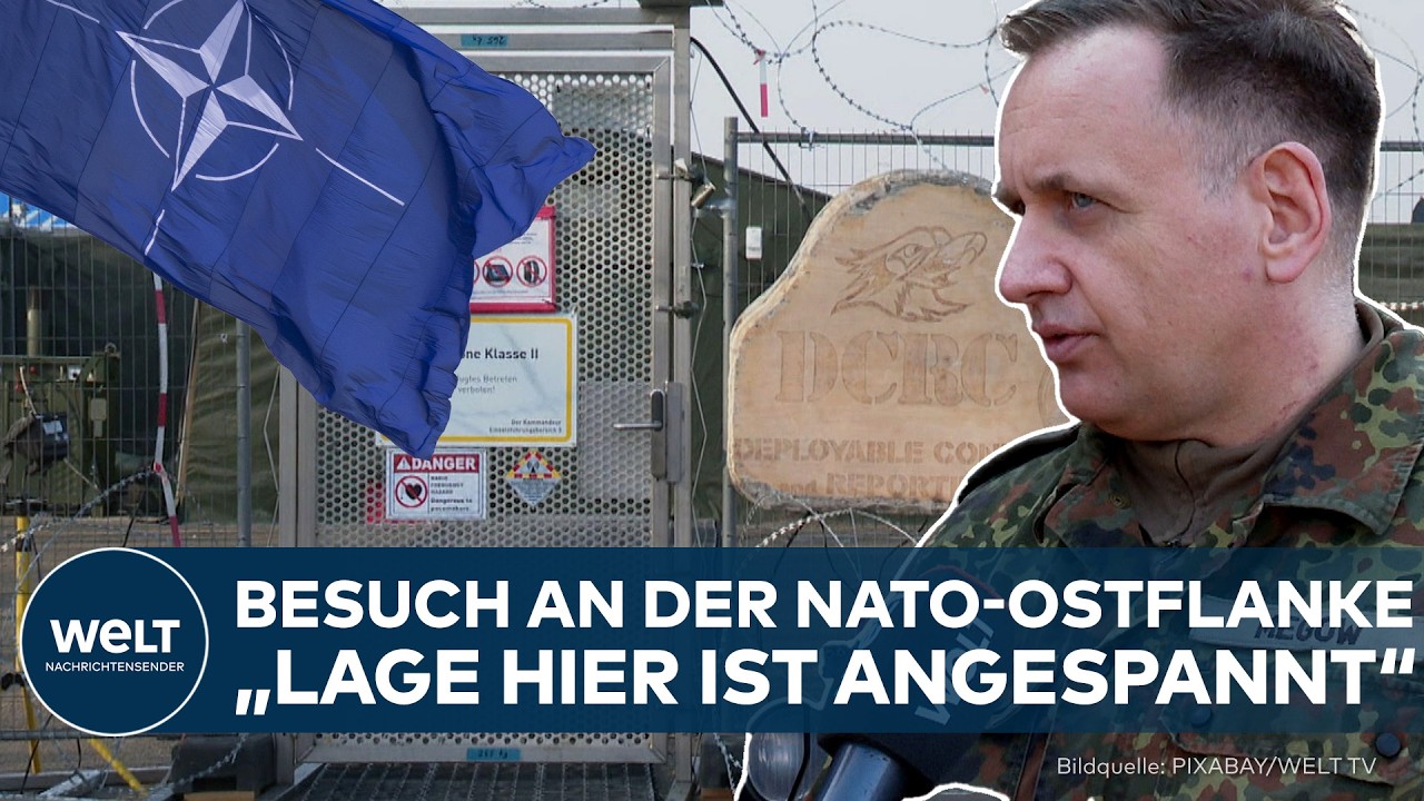 BUNDESWEHR AN DER OSTFLANKE: Besuch im wachsamen Auge der NATO! &ndash; &bdquo;Lage hier ist angespannt!&ldquo;