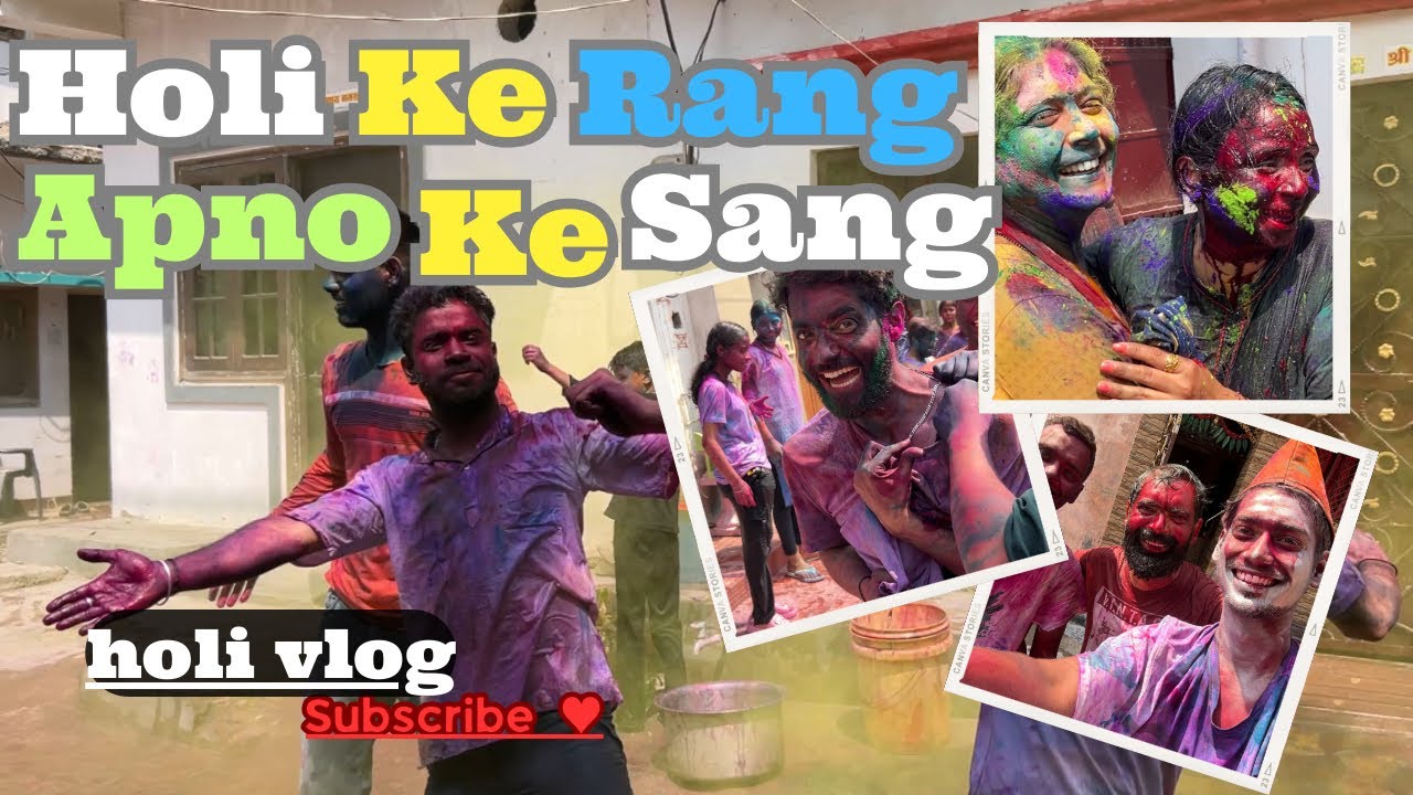 Sabko bhoot bana diya 🤯🤯😱😱 || holi vlog || #holi #holispecial #youtube