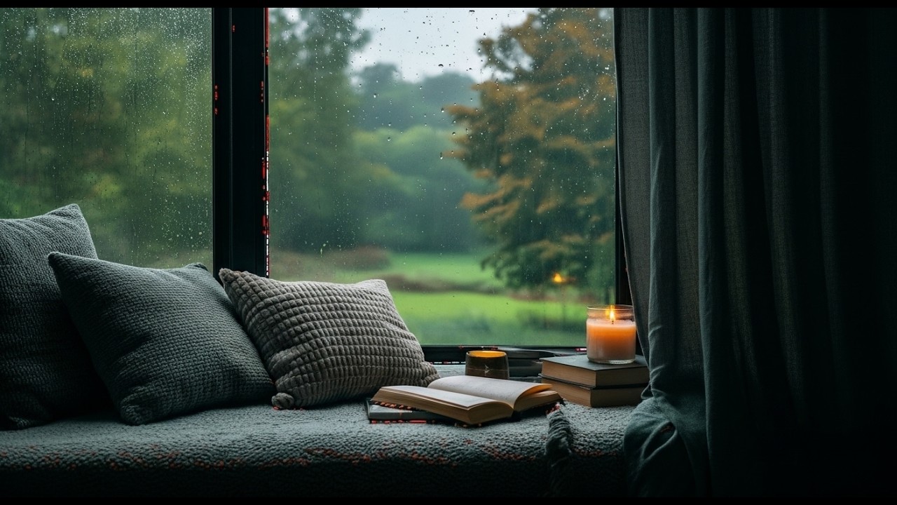 deep music sleepy raining thunder  #sleepmusic #sleepmusic