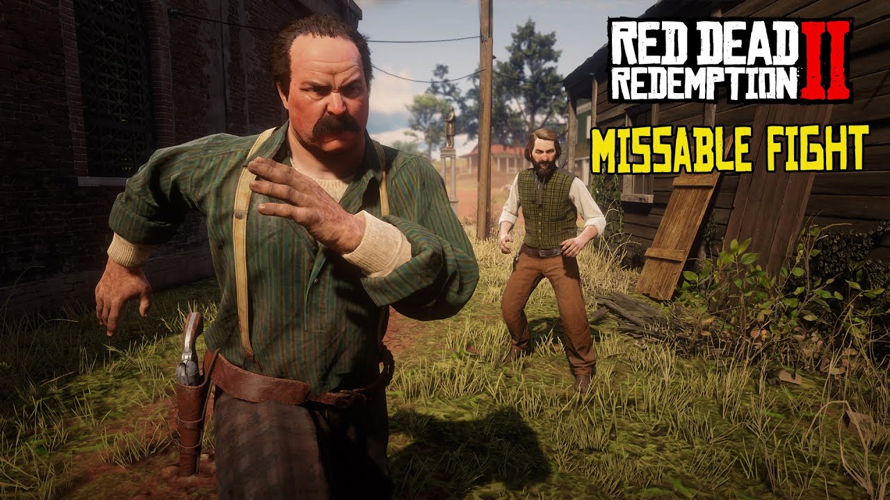 RDR2 Scott and Ian Gray Missable Fight