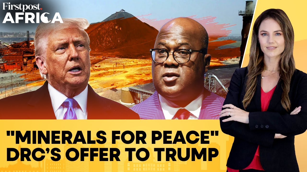 DR Congo Offers US, Europe Direct Mineral Access to End Conflict With M23 | Firstpost Africa | N18G