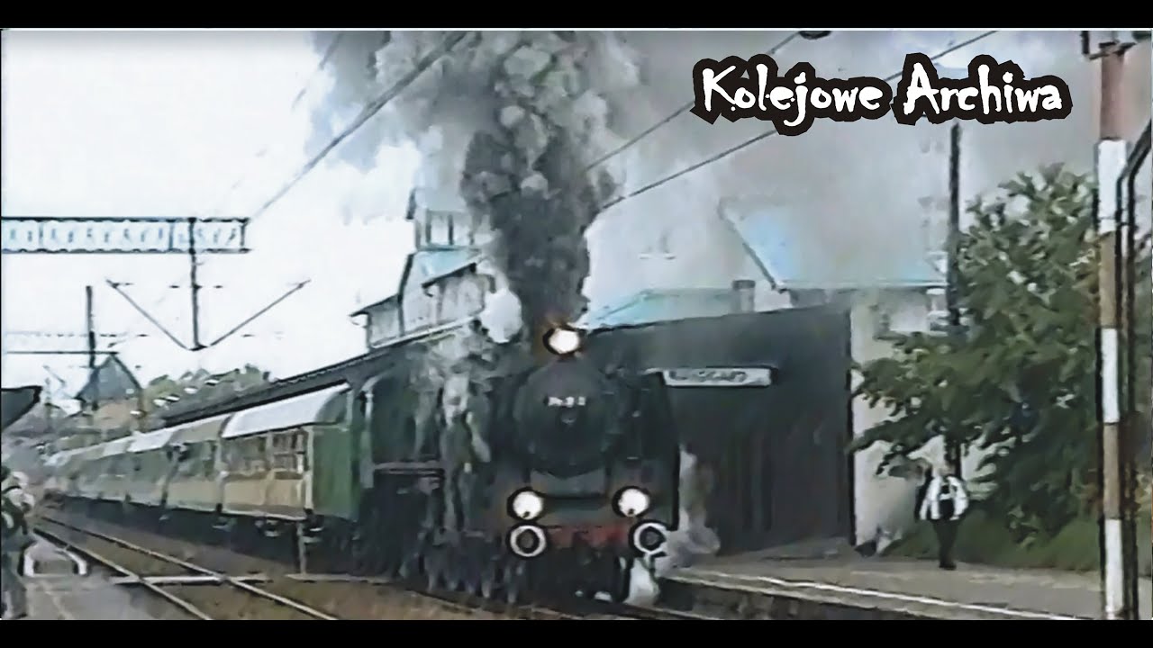 Parowóz Pm 36 i lokomotywownia Kołobrzeg 2005