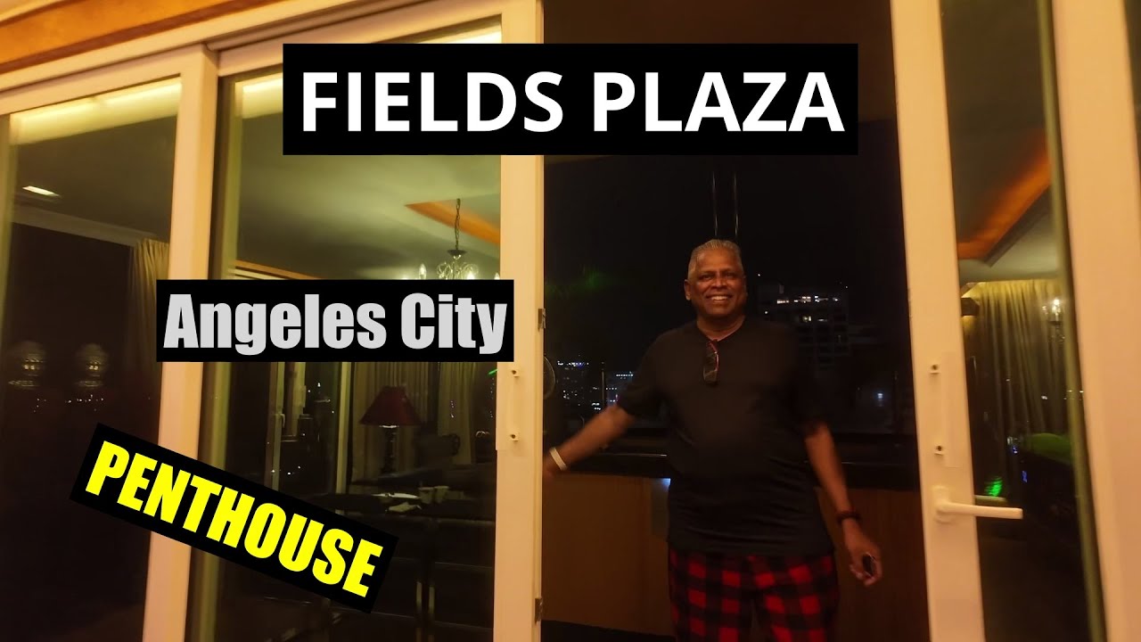 Penthouse Tour at Fields Plaza Hotel – Night Out in Angeles City 🇵🇭