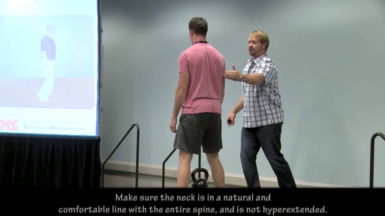 Gray Cook: Snip from Deadlift Instruction Demonstration