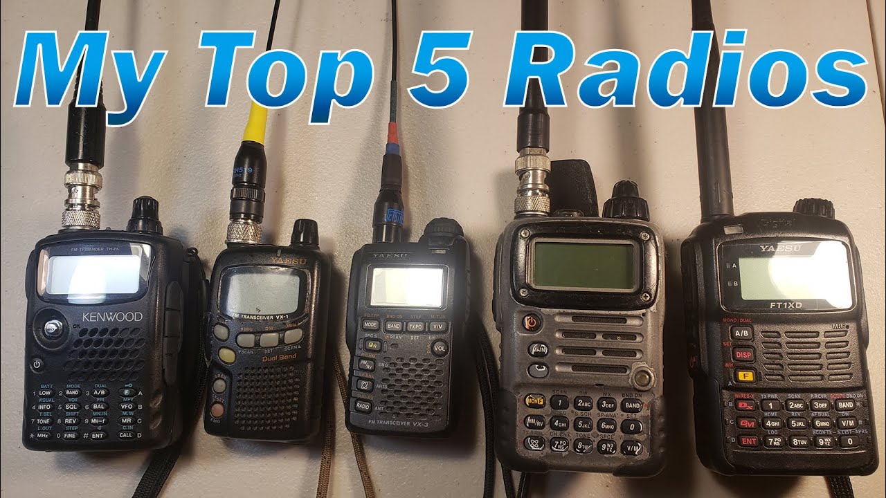 Топ-5 портативных любительских VHF/UHF радиостанций