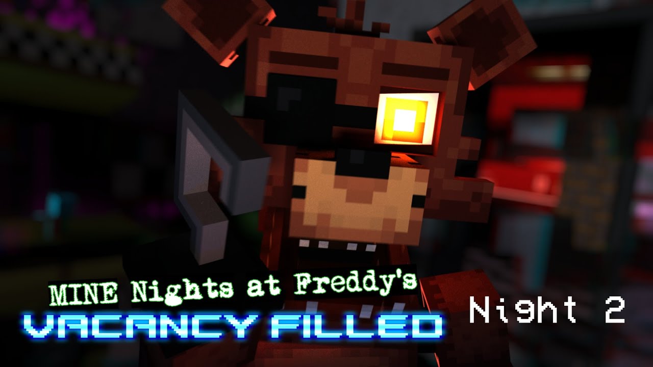 [Night 2] MINE Nights at Freddy's: Vacancy Filled - Minecraft FNAF Roleplay
