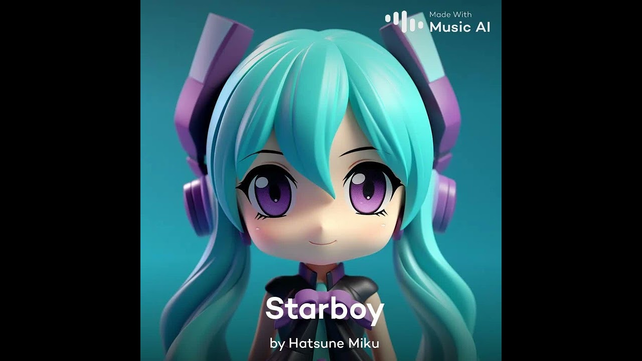 Starboy-Hatsune Miku (Official Music Audio)