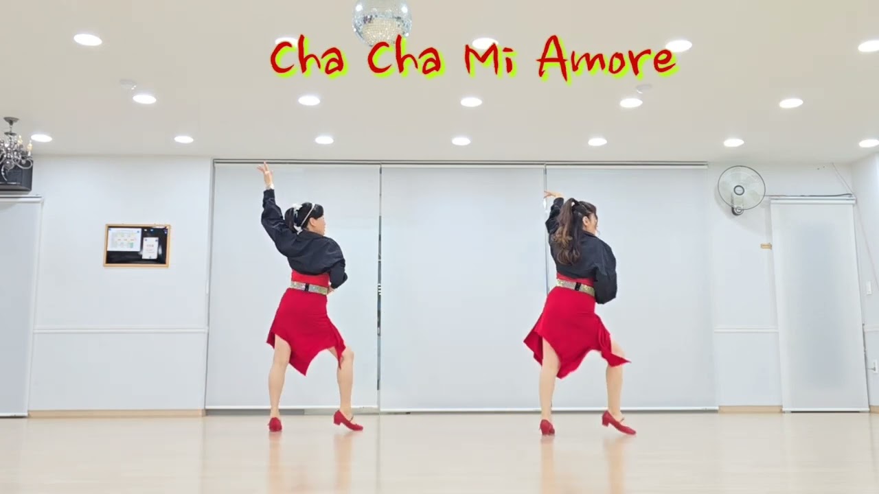 Cha Cha Mi Amore🍀 Line Dance Demo #