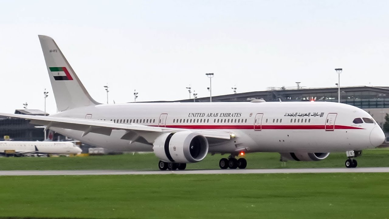 Presidential Flight Authority Boeing 787-9 (BBJ) (B789) landing in Ottawa (YOW/ CYOW)
