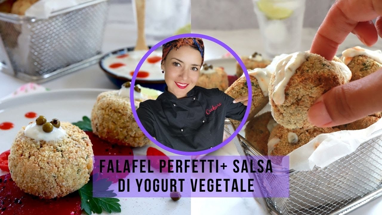 Falafel di Ceci con Salsa di Yogurt - Cucina Vegetale