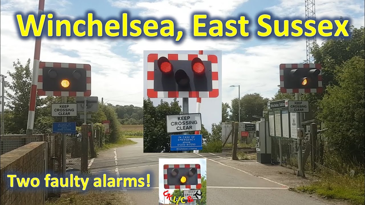 Two Faulty Alarms at Winchelsea Level Crossing, East Sussex