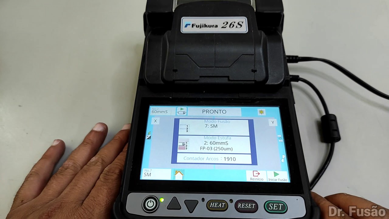 Máquina de Fusão - Problema de fibra suja com a Fujikura 26S e 36S??? Veja como consertar!!!