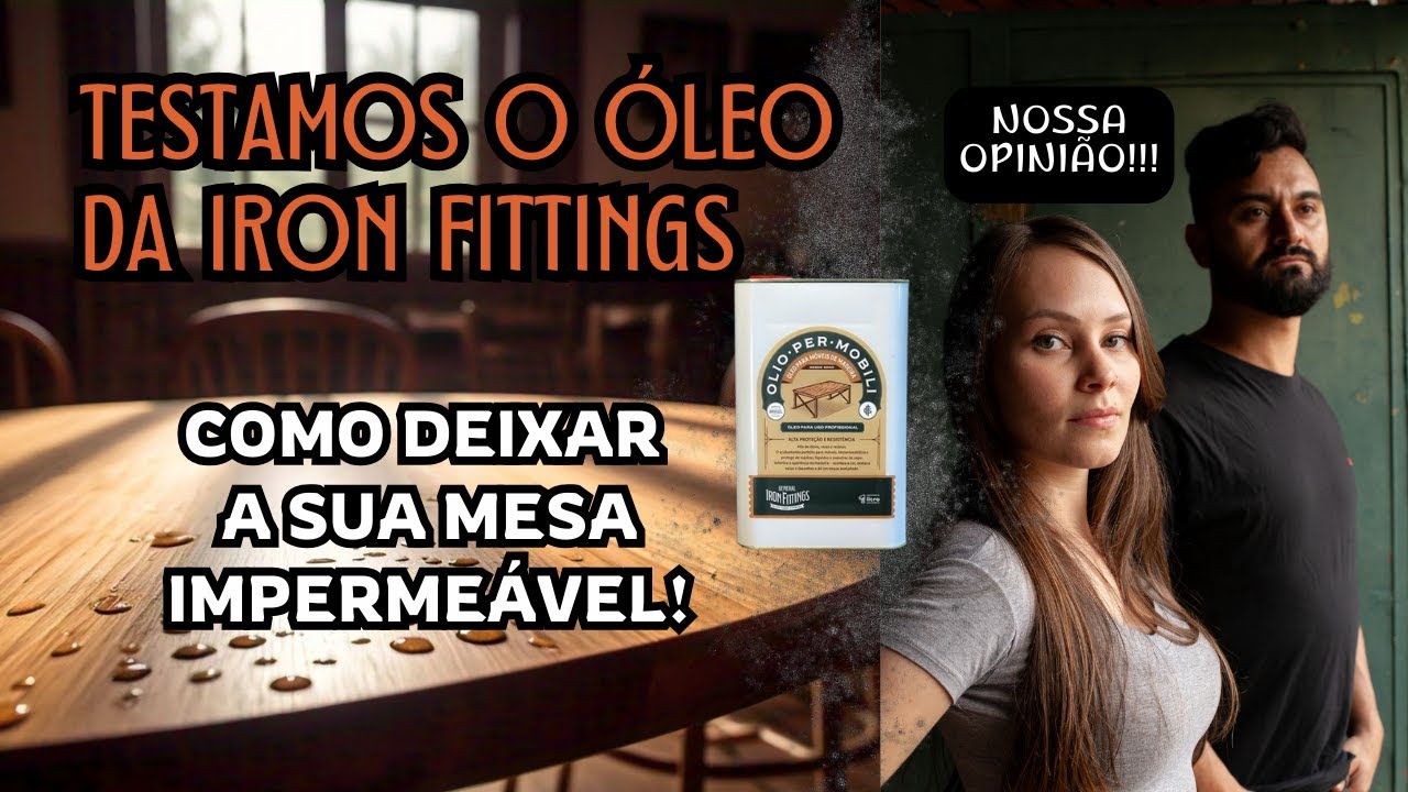 Como impermeabilizar sua mesa de madeira com óleo - General Iron Fittings