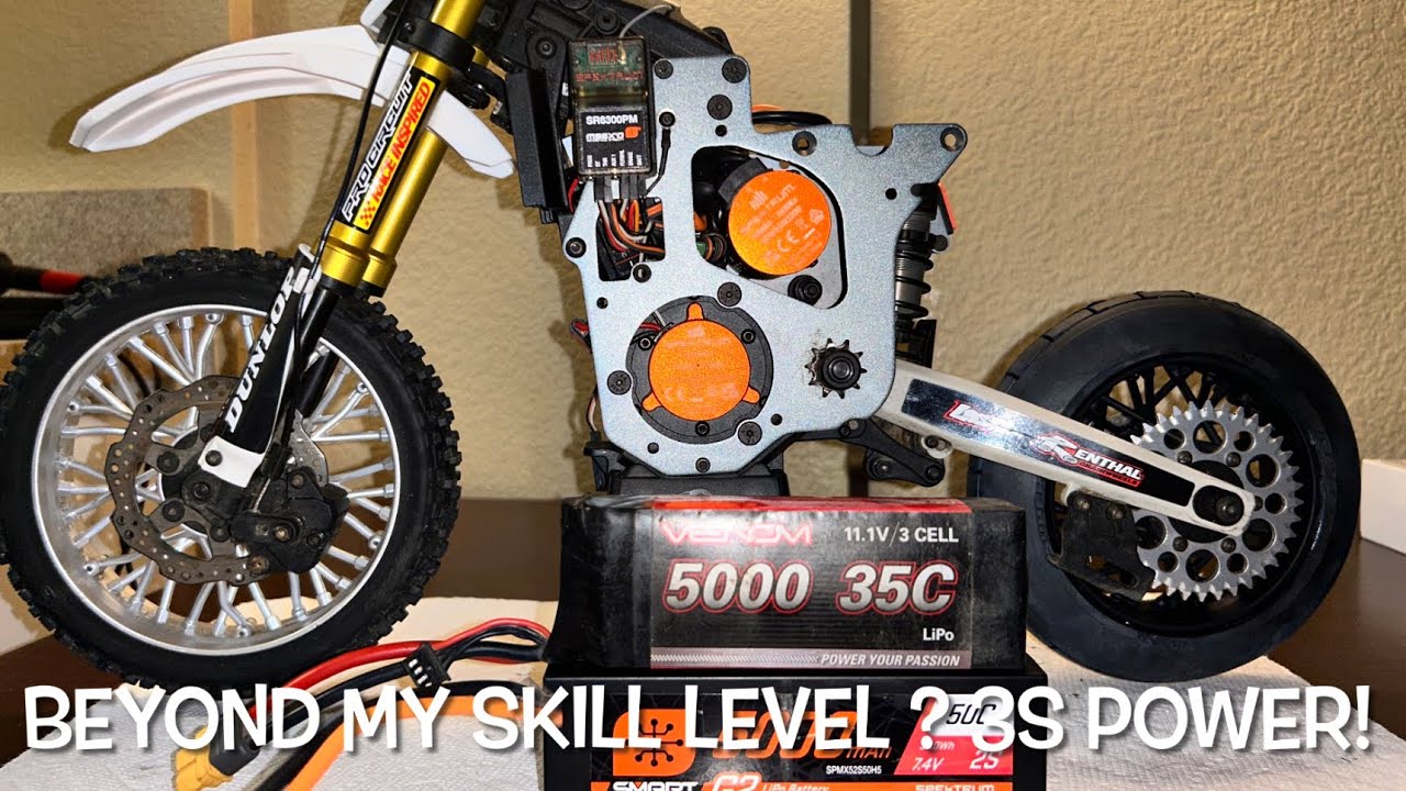 Losi Promoto MX 3S Conversion PART2 Final ESC Installation Did It Work?