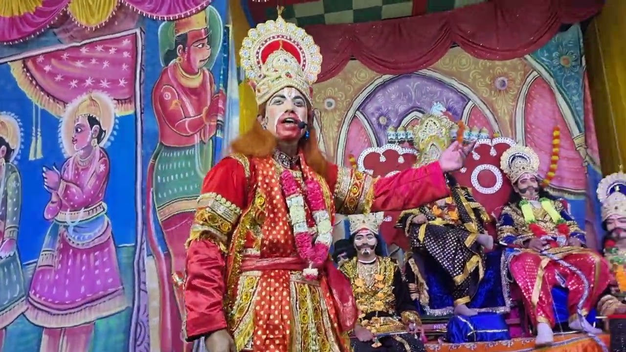 अंगद रावण संवाद‌ || रामलीला ग्राम धारी २०२३ (अष्टम दिवस)(1)