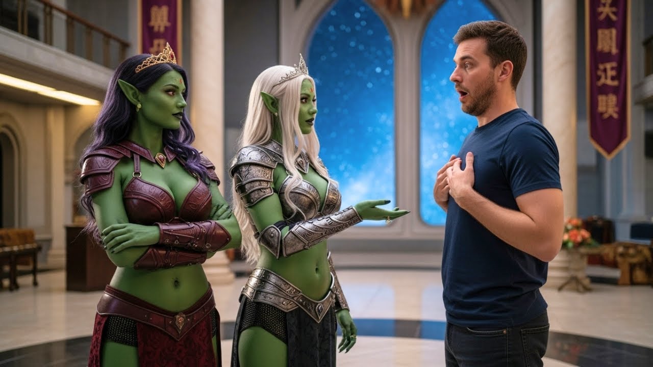 They Gifted Two Alien Vampire Princesses to a Human Man for His Birthday