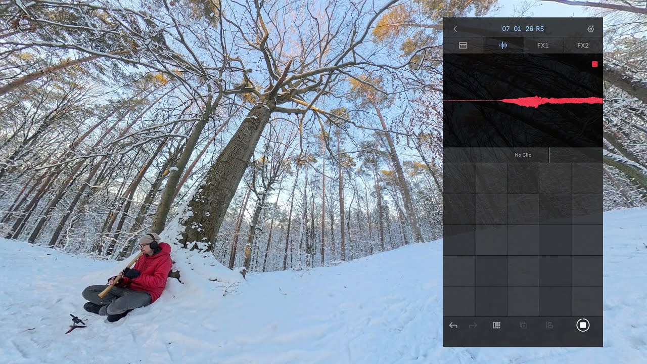 Sub-zero Ambient Jam [Ableton Note + Shakuhachi]