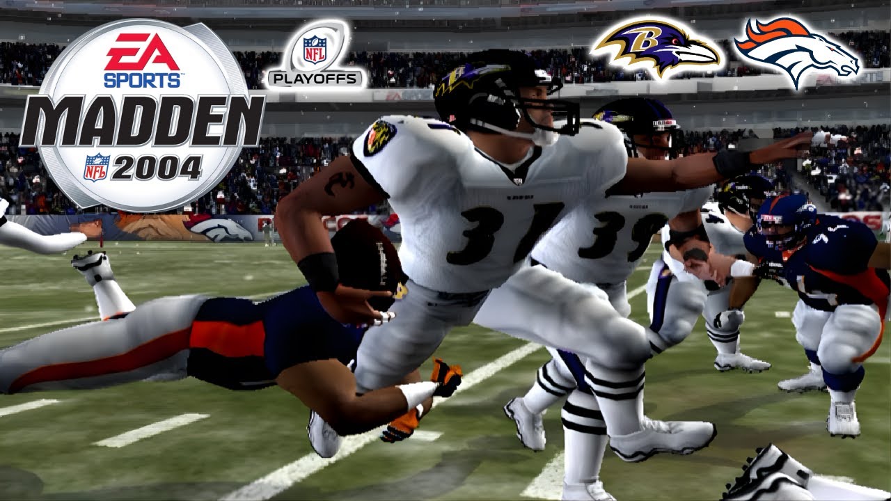 Madden 2004 | Franchise Year 1 - AFC Divisional: Baltimore Ravens @ Denver Broncos