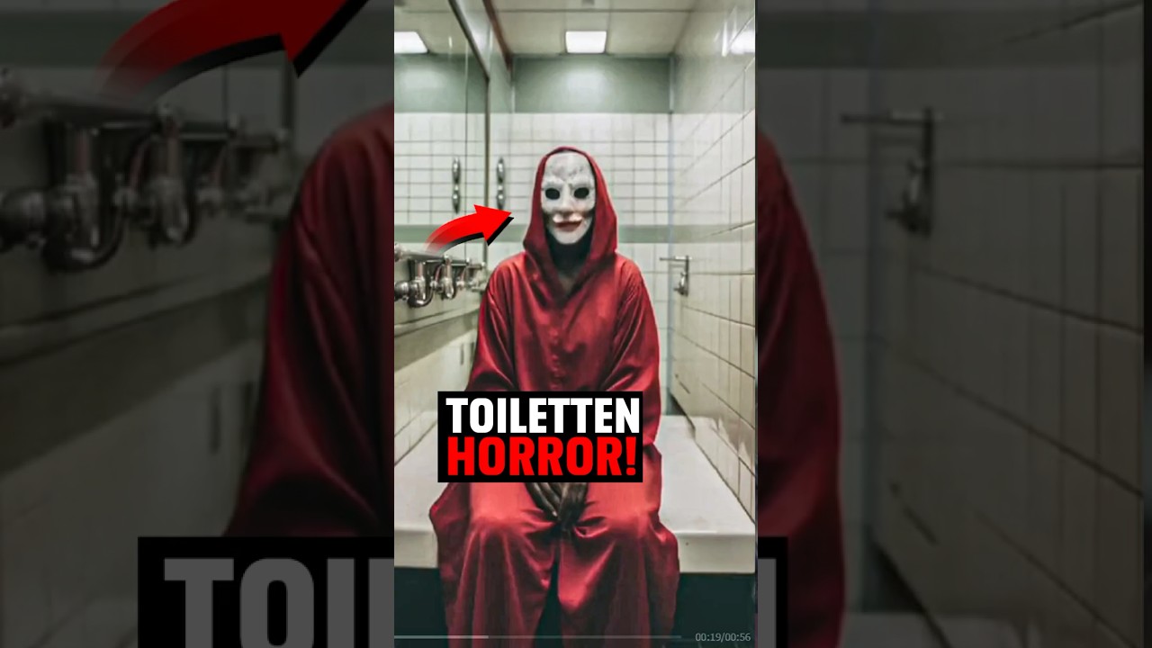 Unheimliche Toiletten Legende! 🔪 #gruselig #grusel #unheimlich