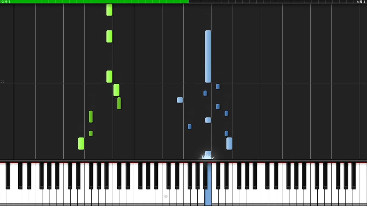 Violet City // Synthesia // EASY VERSION