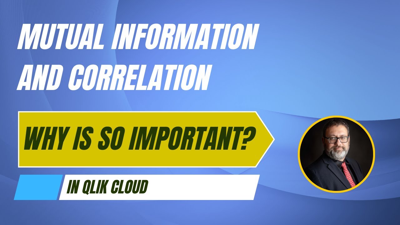 Mutual Information and Correlation: Why are they so important?