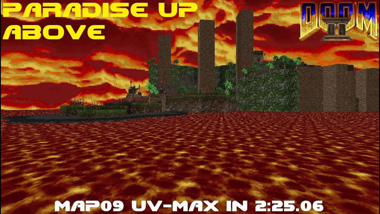 Paradise Up Above [Doom II] MAP09 UV-Max in 
