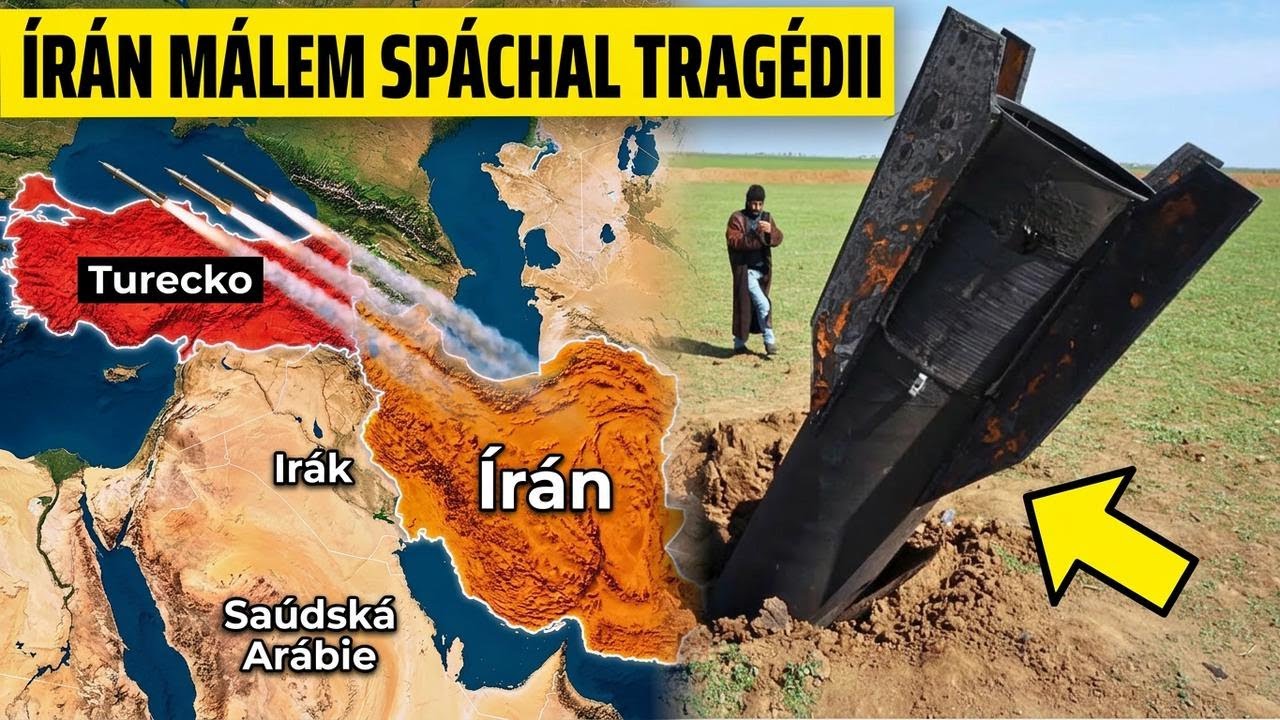 Írán odpálil RAKETU blízko Turecka… NATO teď řeší vážné dilema