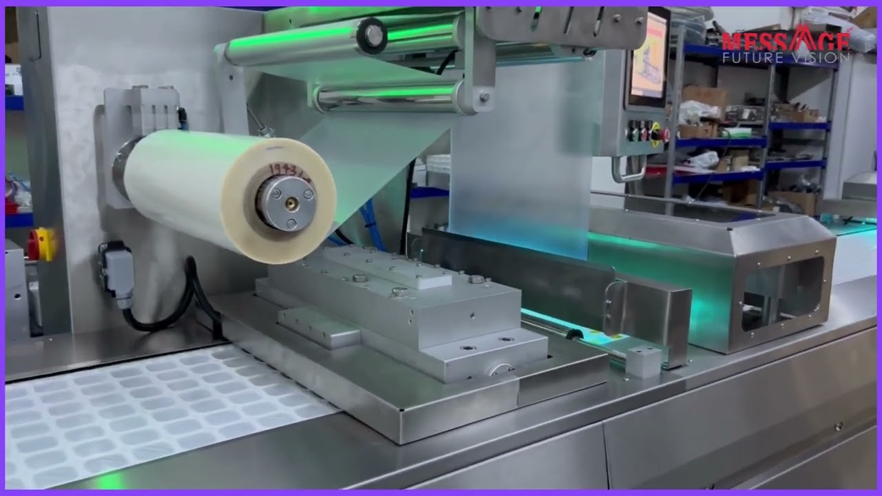 Message MTF 200 Single Portion Sweets Packaging Thermoforming Machine