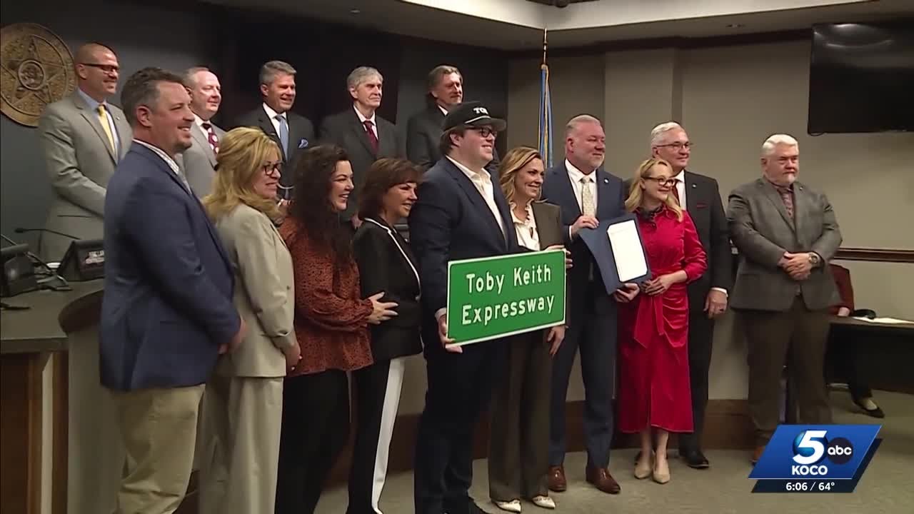 Oklahoma Turnpike Authority unanimously approves 'Toby Keith Expressway,' clearing final hurdle