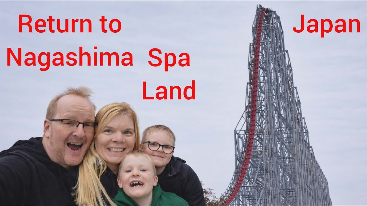 Back at Nagashima Spa Land - Japan Theme Park Vlog 2025