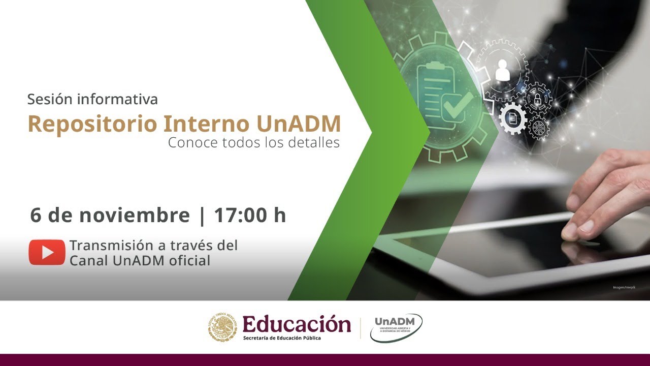 Sesi&oacute;n informativa Repositorio Interno UnADM 2025