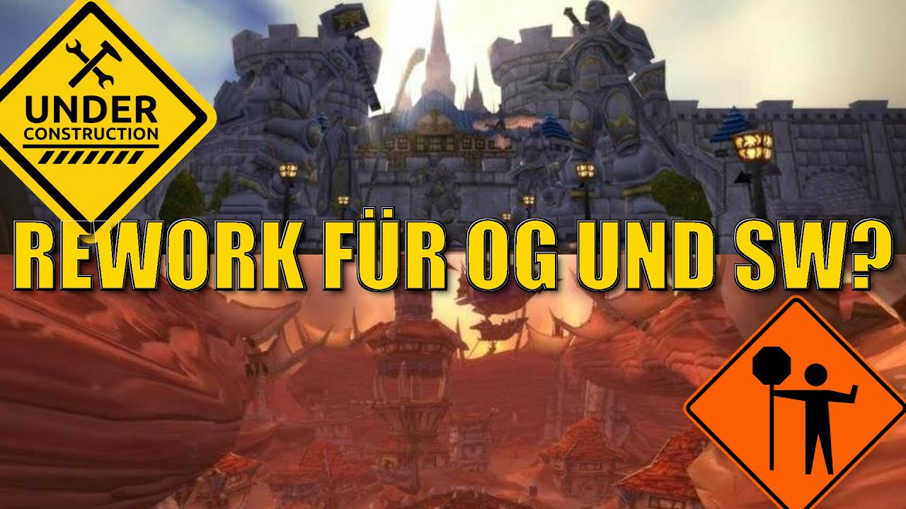 Rework im Gespräch: Überarbeitet Blizzard bald ORGRIMMAR UND STURMWIND komplett?