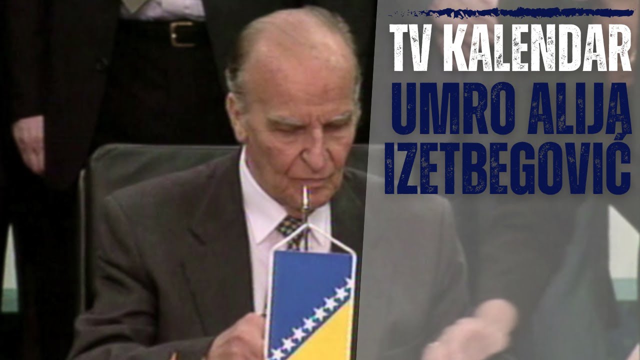 TV kalendar: Umro Alija Izetbegović